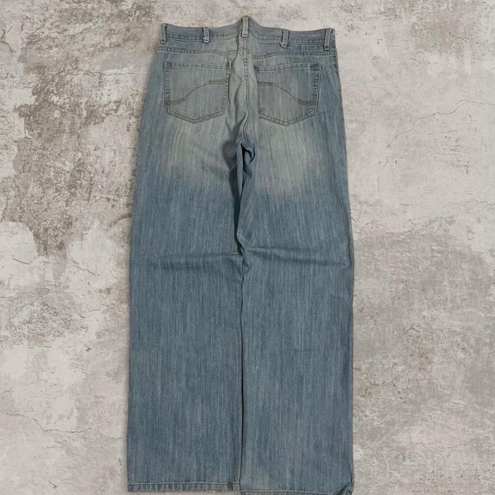 DKNY Men's Bootcut Jeans in Light Blue